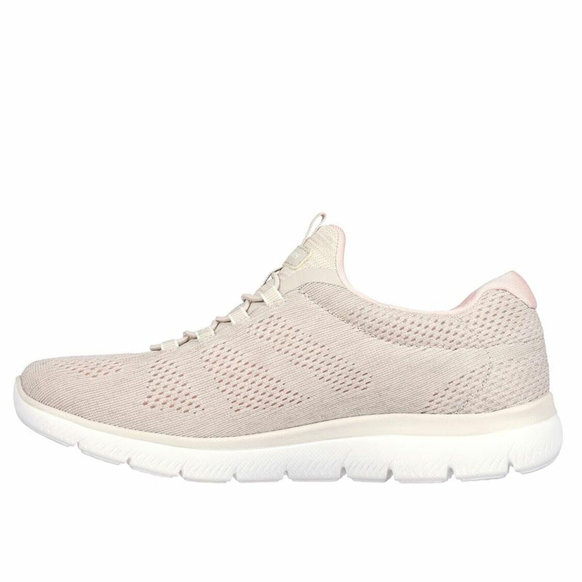 Laufschuhe für Damen Skechers Summits Fun Flare Hellbraun