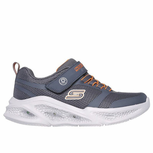 Chaussures de Sport pour Enfants Skechers Meteor-Light Gris