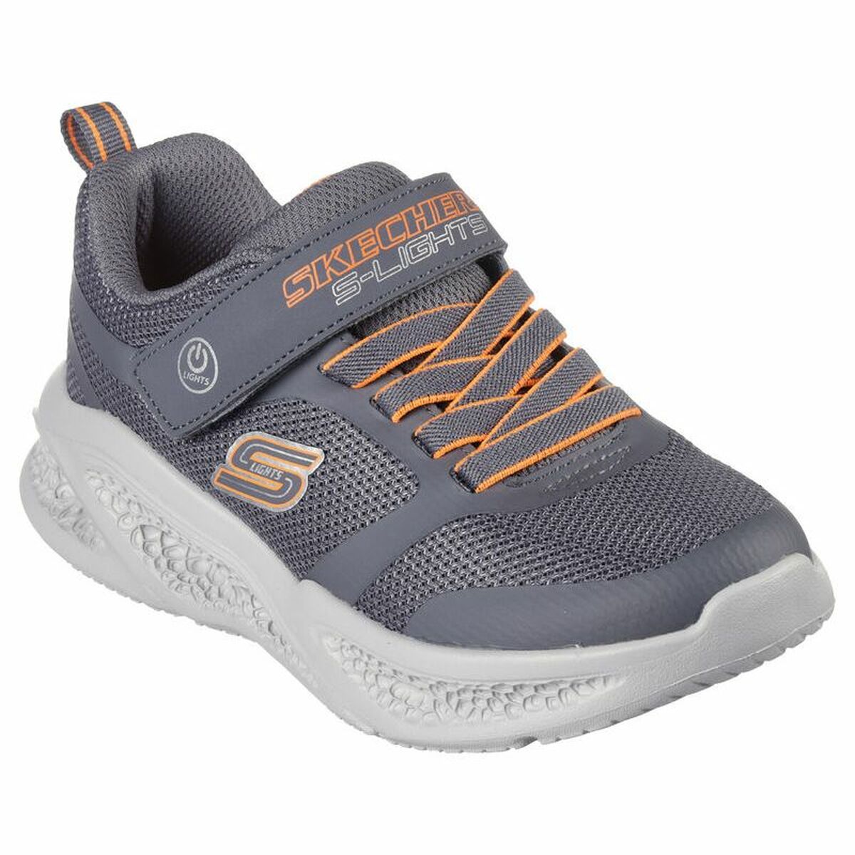 Chaussures de Sport pour Enfants Skechers Meteor-Light Gris