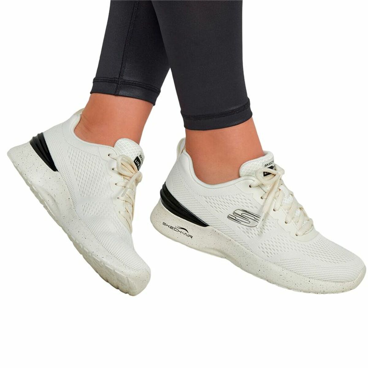 Chaussures de sport pour femme Skechers Skech-Air Dynamight Blanc