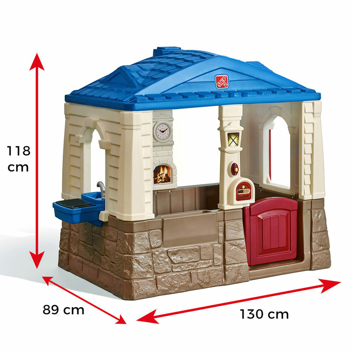 Children's play house Step 2 Neat & Tidy Cottage 118 x 130 x 89 cm