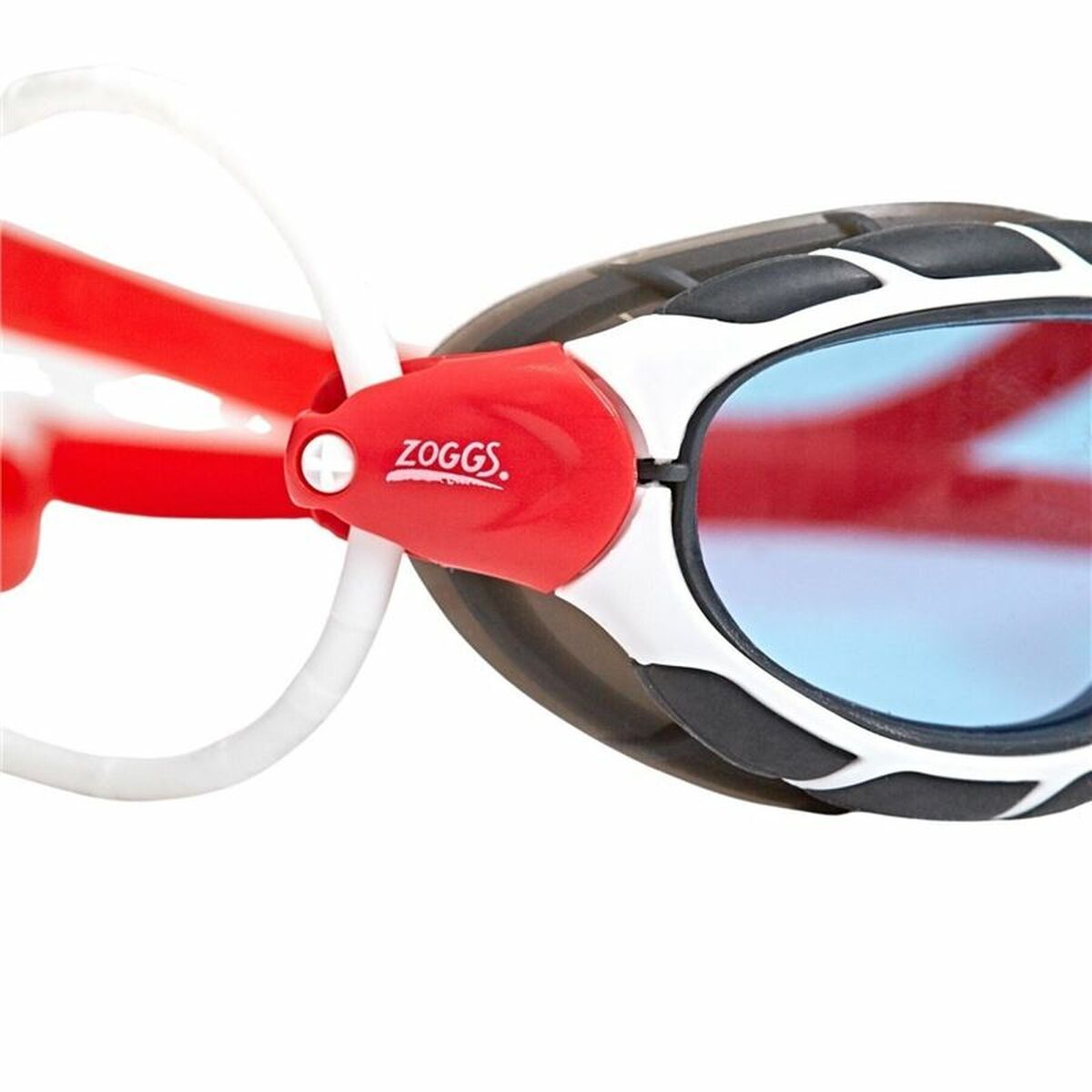 Swimming Goggles Zoggs Predator Red White Small