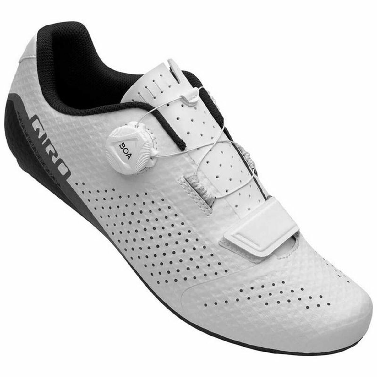 Radfahren Schuhe Giro Cadet Weiß