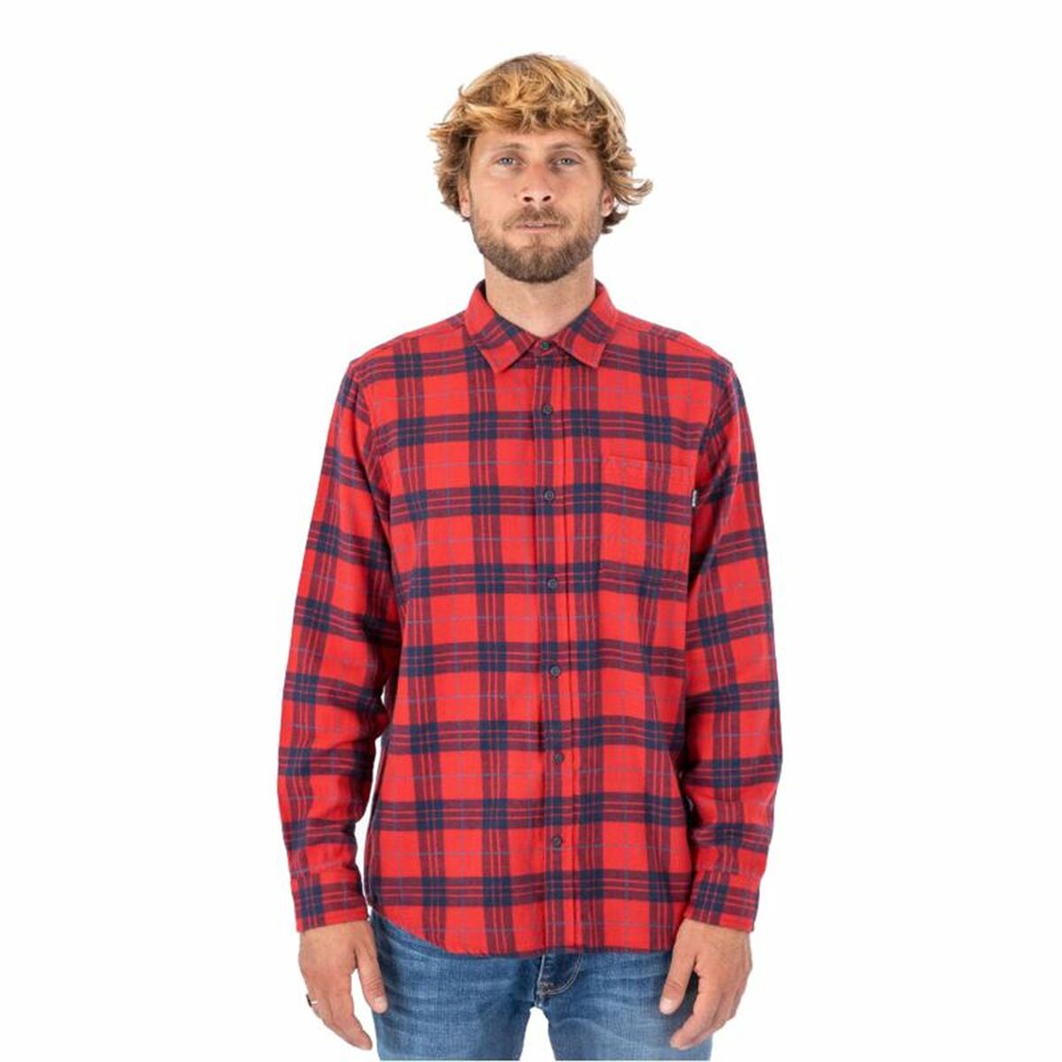 Chemise Hurley Portland Organic Rouge carmin