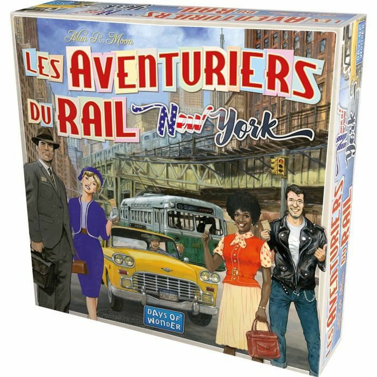 Jeu de société Les Aventuriers du Rail - New York (FR)