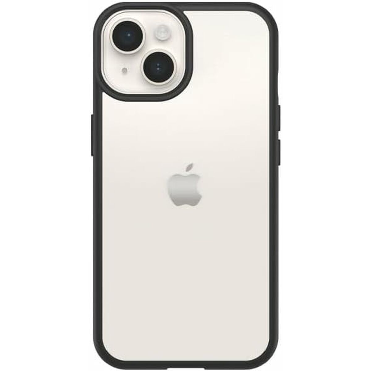 Protection pour téléphone portable iPhone 15 Otterbox LifeProof 77-92802 Noir Transparent