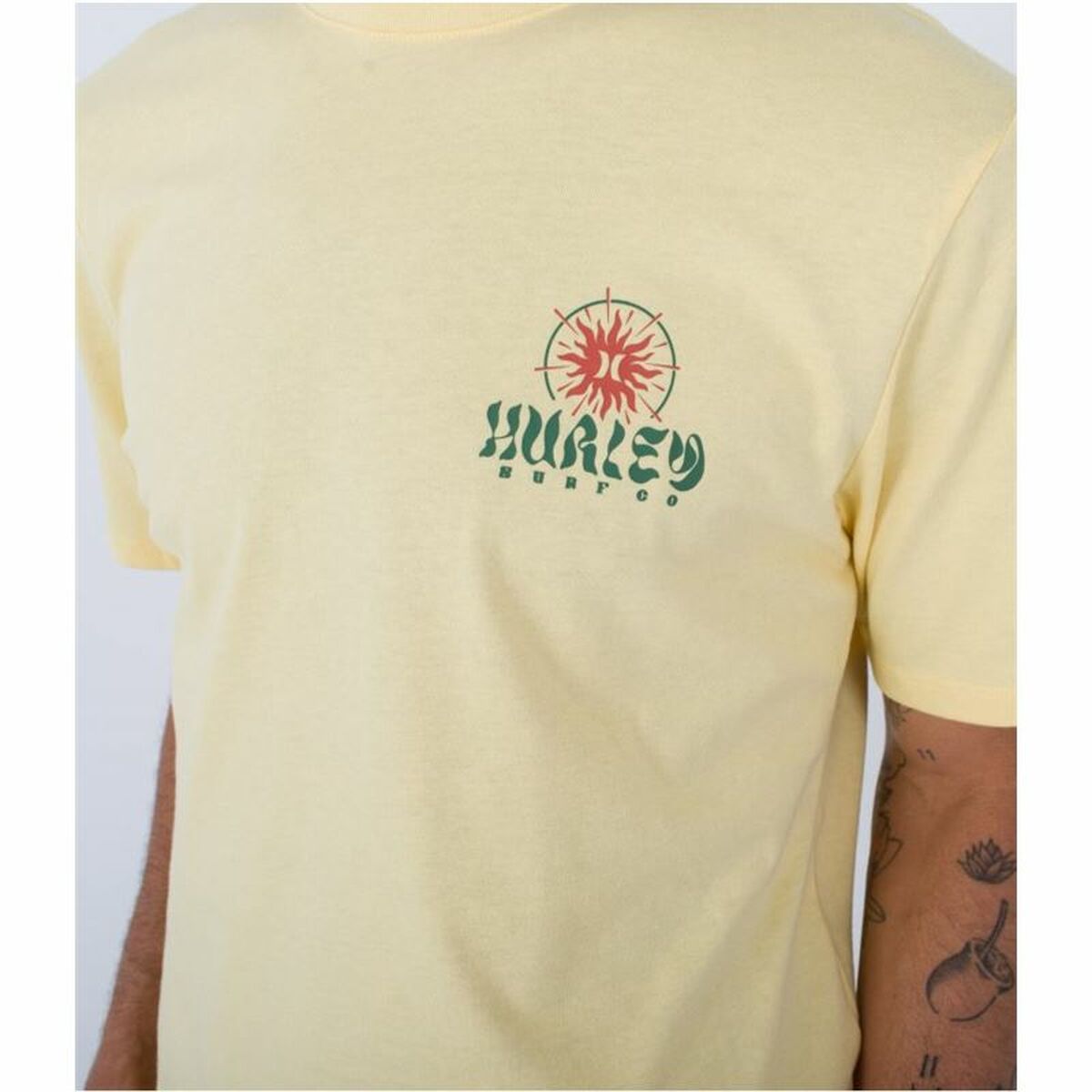 T-Shirt Hurley Evd Exp Sun Is Shinning Gelb Herren
