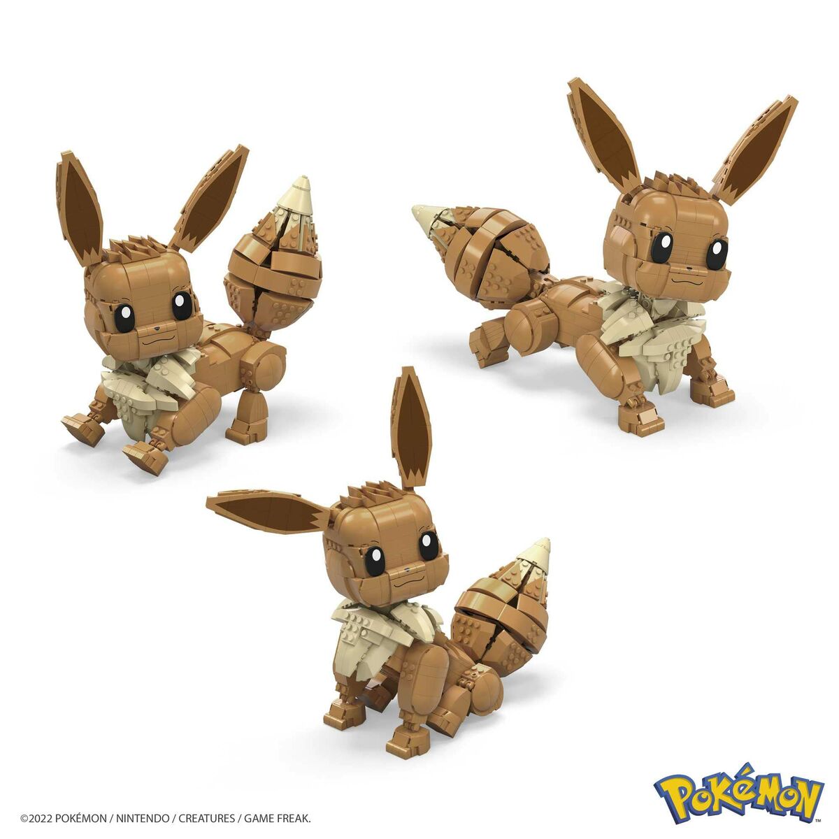 Set de construction Pokémon Pokemon Eevee Giant 28 cm