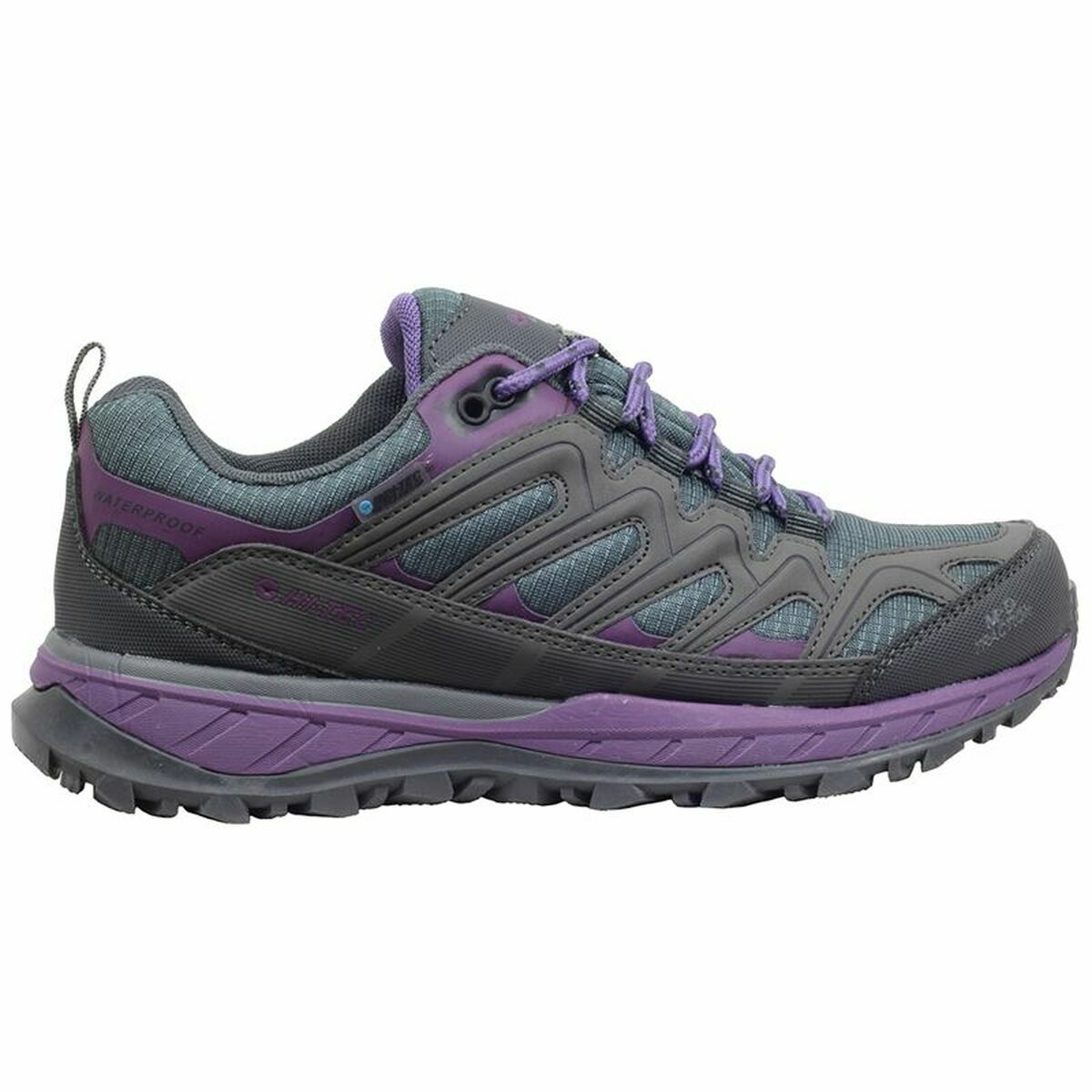 Sports Trainers for Women Hi-Tec Lander Low Purple Dark grey