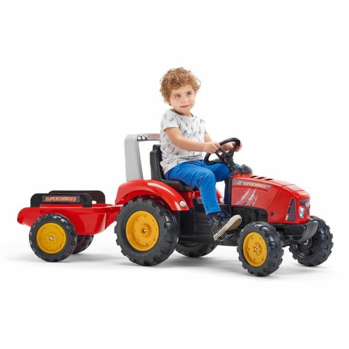 Pedal Tractor Falk Supercharger 2020AB Red