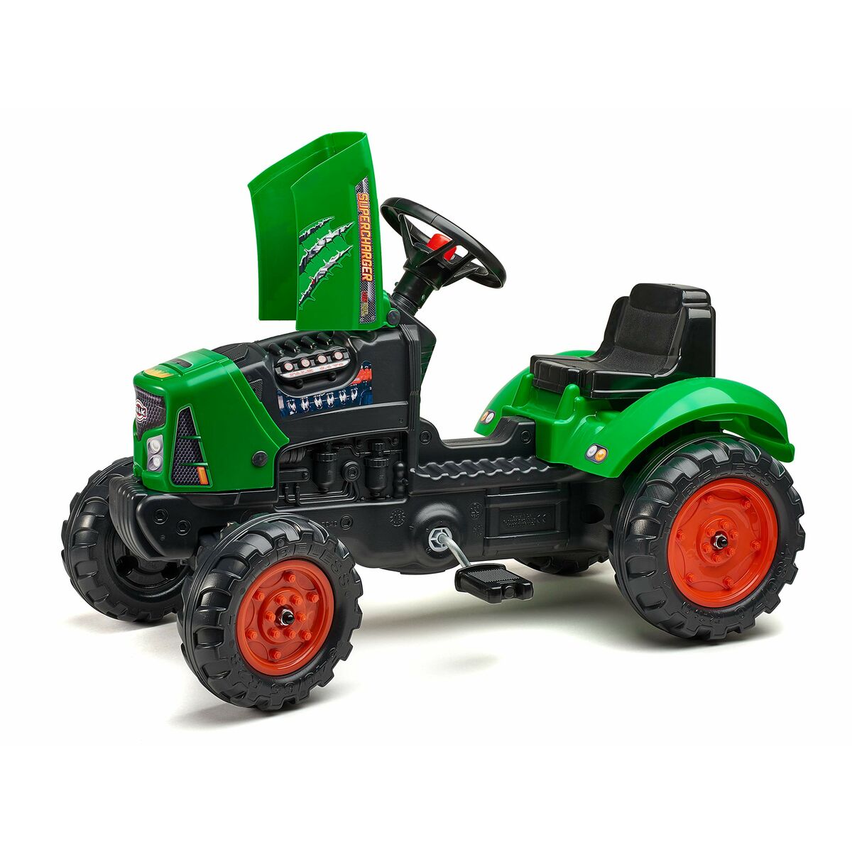 Traktor mit Pedalen Falk Supercharger 2031AB grün