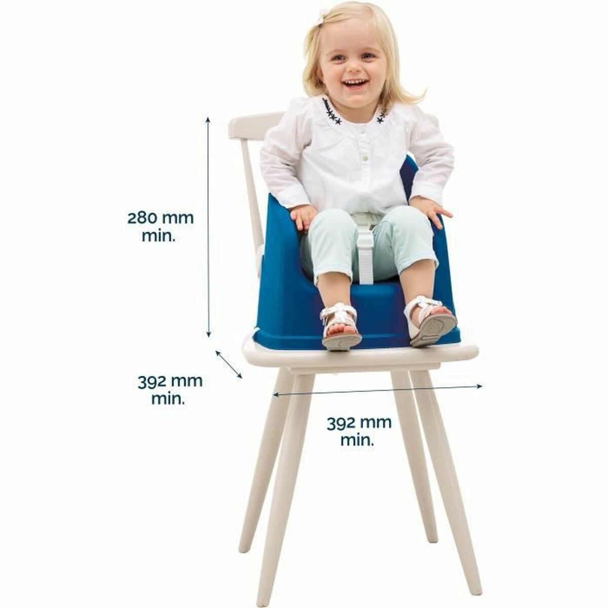 Highchair ThermoBaby YOUPLA Blue