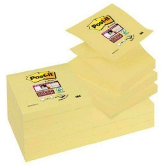 Sticky Notes Post-it CANARY YELLOW Yellow 7,6 x 7,6 cm 12 Pieces 76 x 76 mm