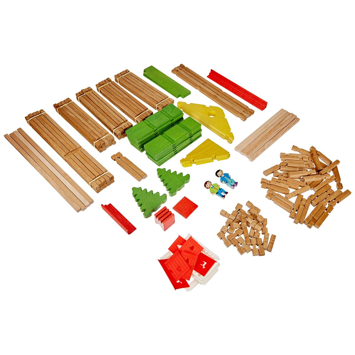 Playset Jeujura My Wooden Chalet (175 Pieces)