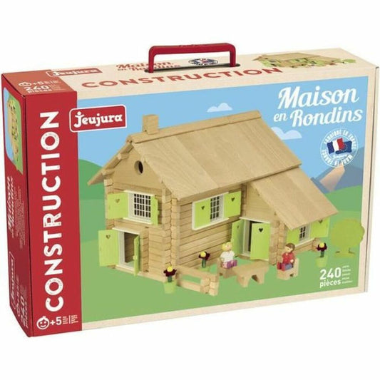 Playset Jeujura  Log house 240 Pieces (240 Pieces)