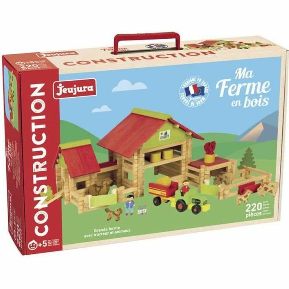 Playset Jeujura Large farm (220 Pieces)