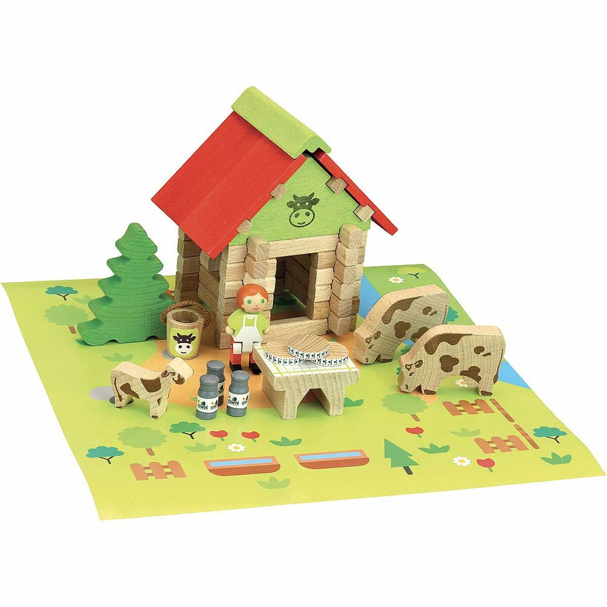 Playset Jeujura THE COUNT'S HOUSE 50 Pieces (50 Pieces)