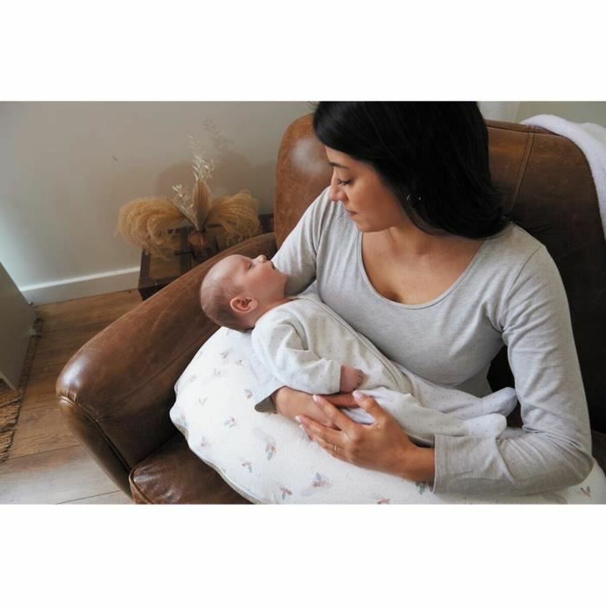 Breastfeeding Cushion Tineo White/Pink