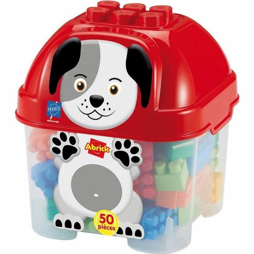 Playset Ecoiffier Dog barrel 50 Pièces