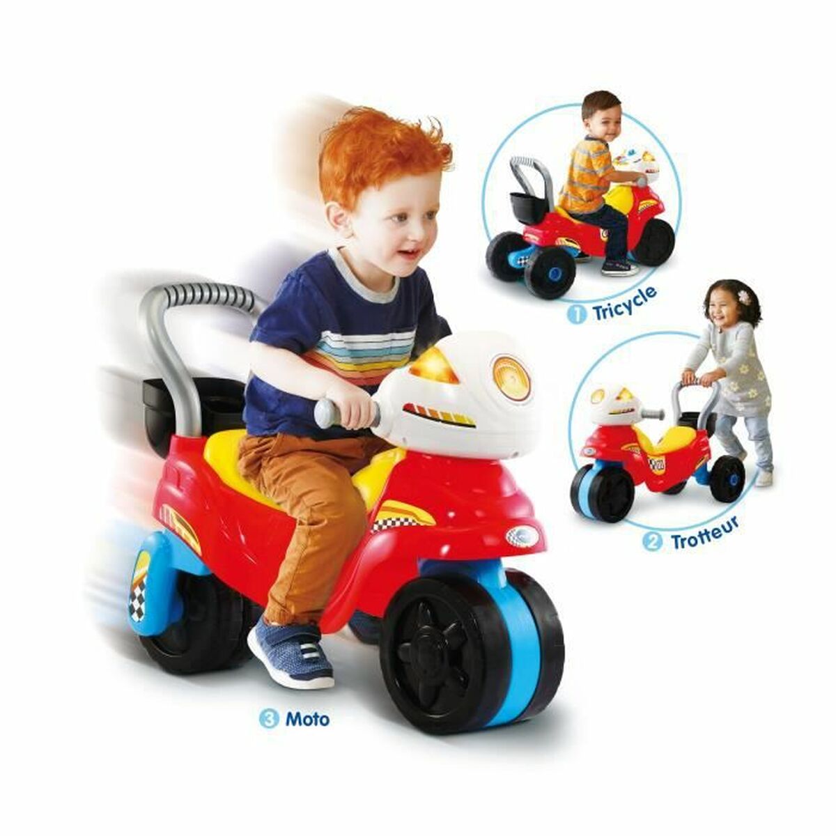 Tricycle Vtech Baby Trotti Moto 3 in 1 (FR)