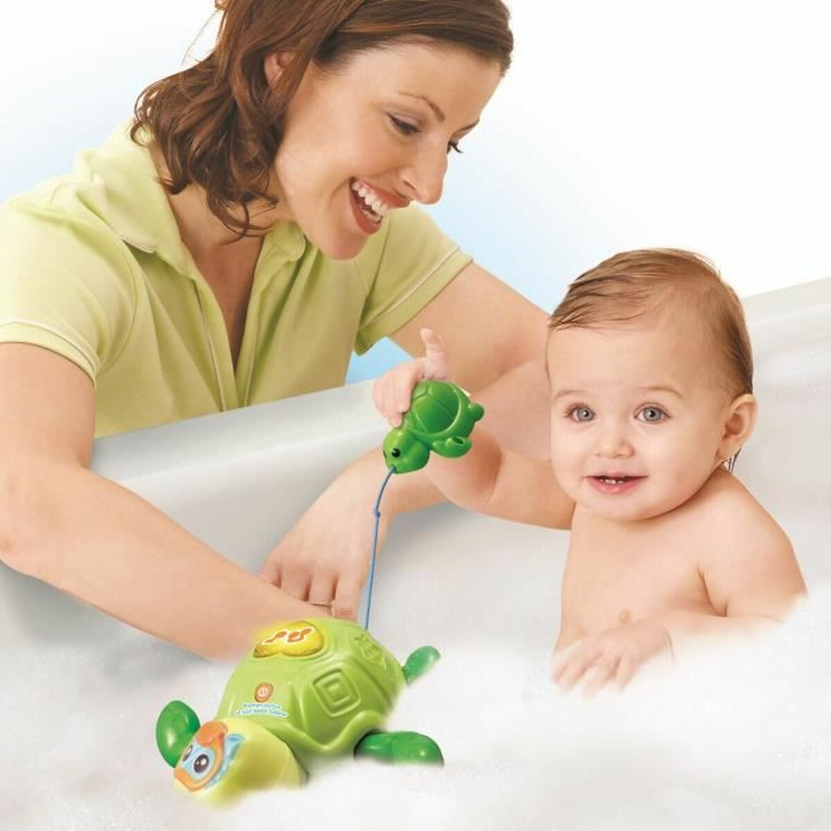 Spielzeug für das Badezimmer Vtech Baby Mother Turtle and Baby Swimmer Wasserspielzeug