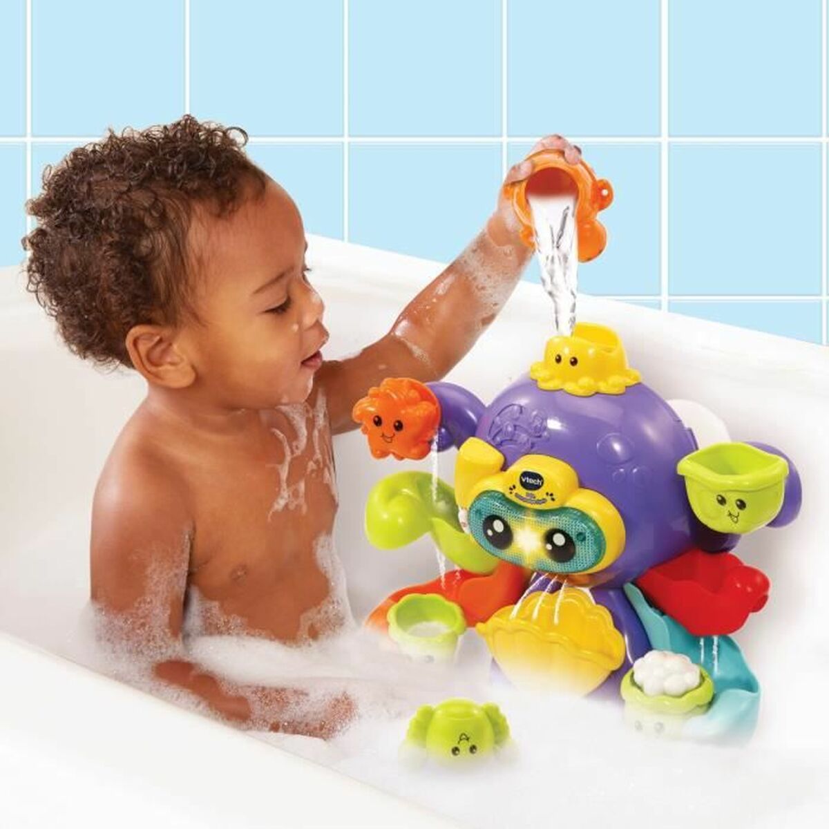 Spielzeug für das Badezimmer Vtech Baby Polo, My Funny Octopus Wasserspielzeug