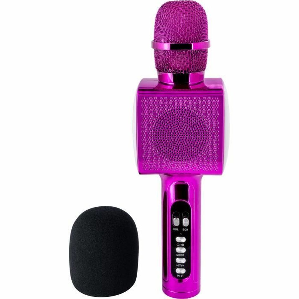 Microphone Karaoké BigBen Party PARTYBTMIC2PK Fuchsia