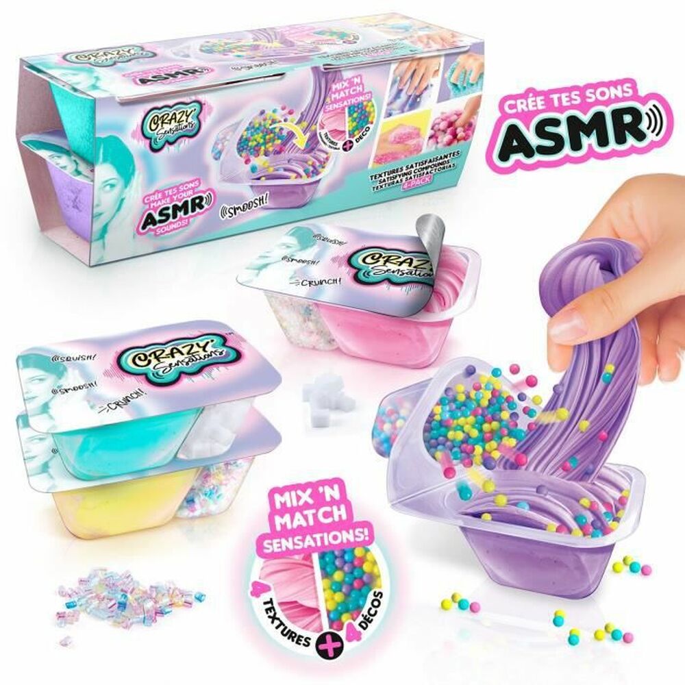 Slime Canal Toys Craze Foam (4 Units)