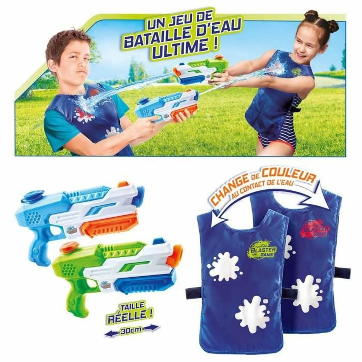 Water Pistol with Tank Canal Toys Water Game (FR)