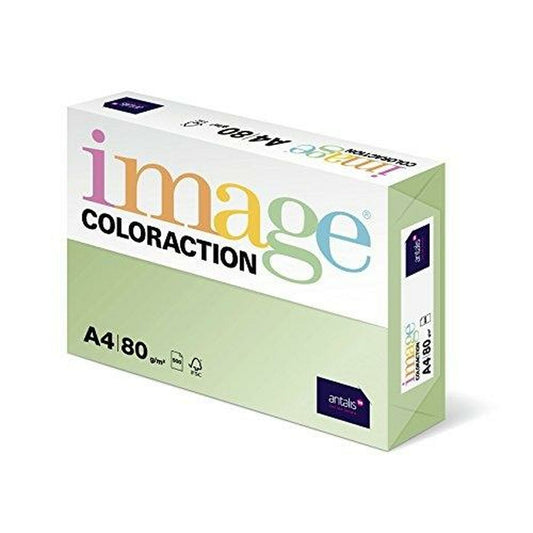 Druckerpapier Image ColorAction Jungle grün Kuchen Din A4 500 Blatt 5 Stücke