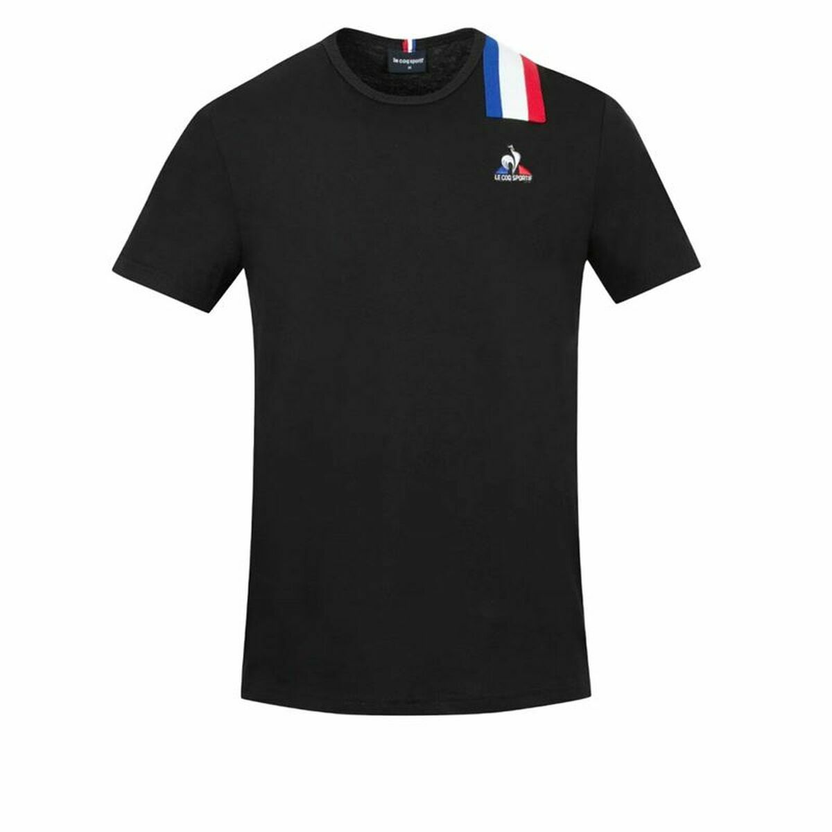 T-shirt à manches courtes homme Le coq sportif Noir