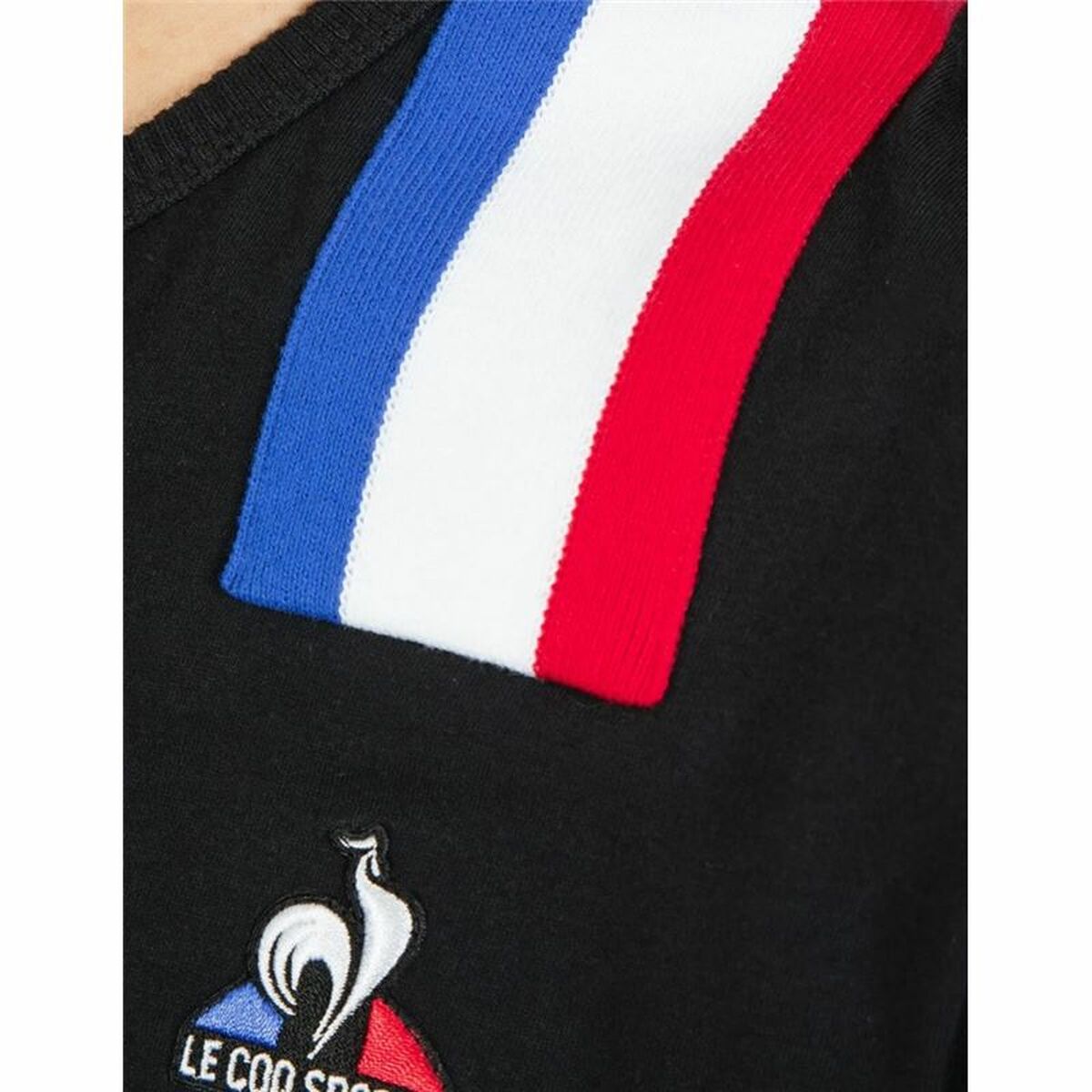 T-shirt à manches courtes homme Le coq sportif Noir