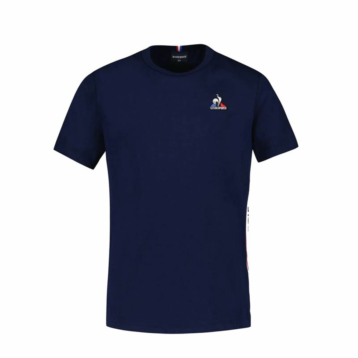 Jungen Kurzarm-T-Shirt Le coq sportif N°1 Tricolore Blau