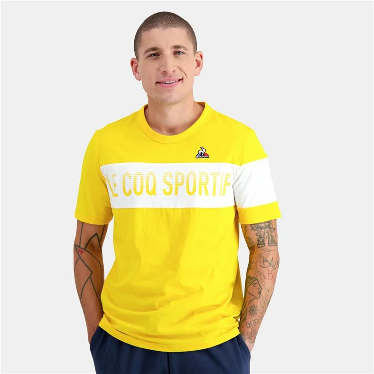 Kurzarm-T-Shirt Le coq sportif Nª 2 Essentiels Herren