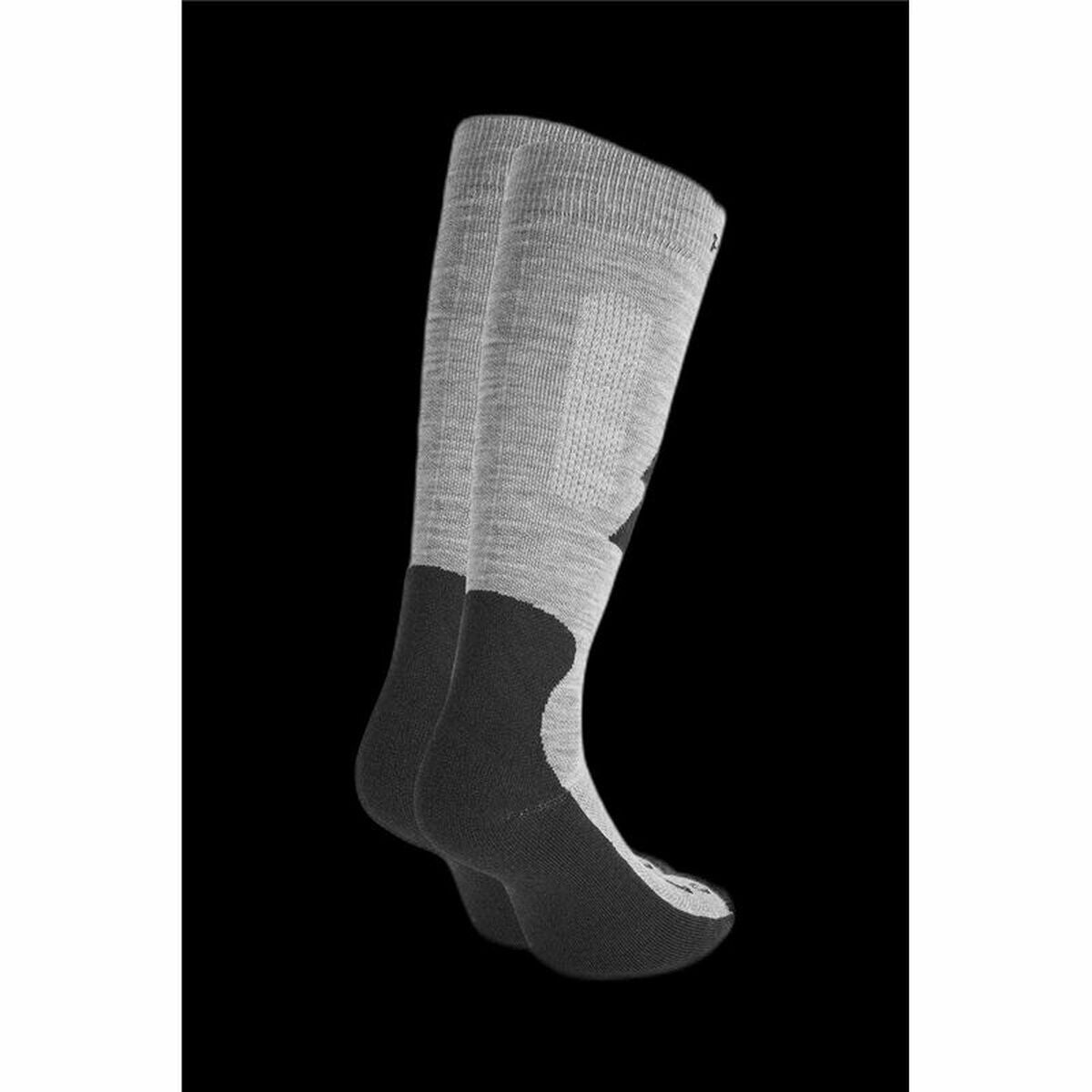 Sports Socks Picture Wooling  Black/Grey Dark grey