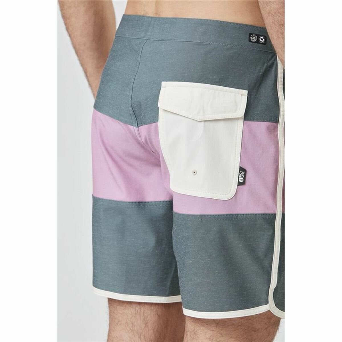 Herren Badehose Picture Andy H Solid 17''