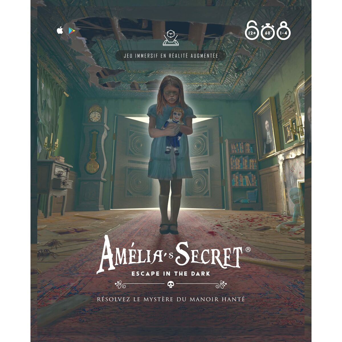 Board game Amelia's Secret: Escape in the Dark