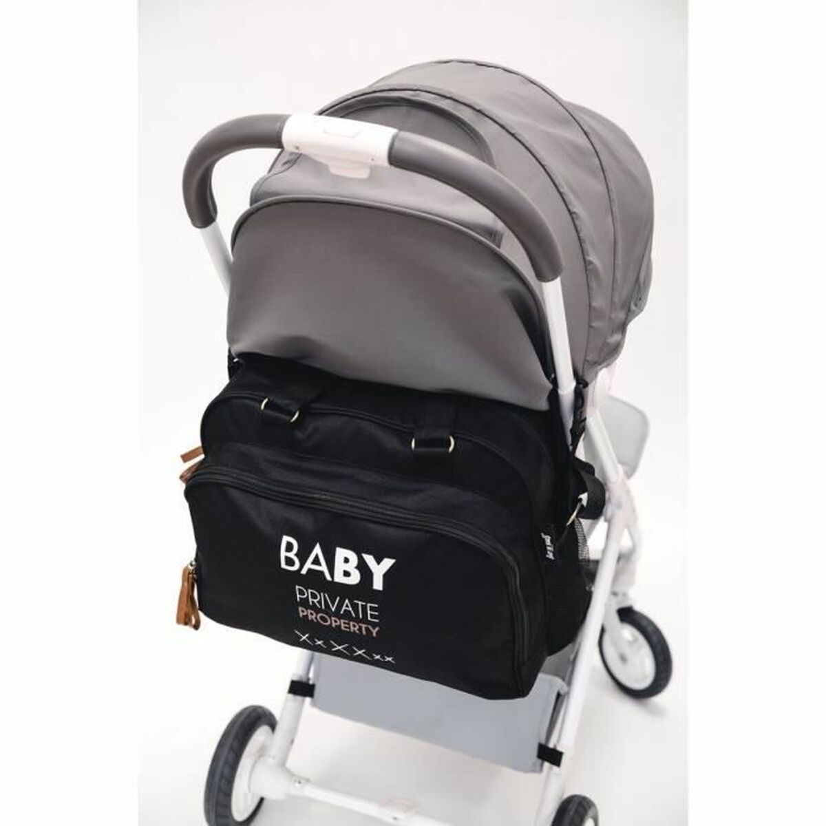 Diaper Changing Bag Baby on Board Simply Black