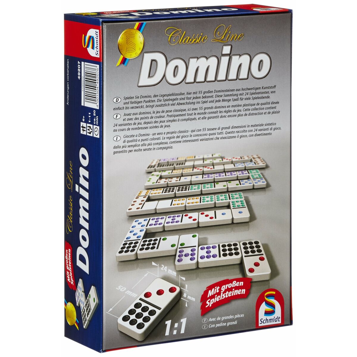 Domino Schmidt Spiele Classic Line Bunt