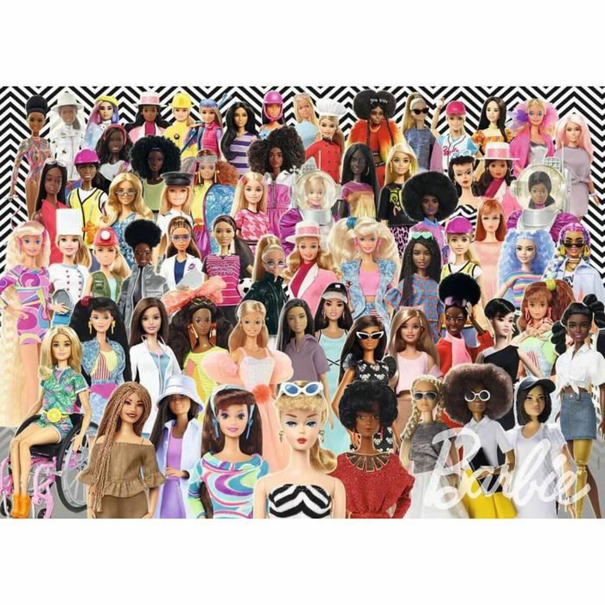 Puzzle Barbie 17159 1000 Pièces