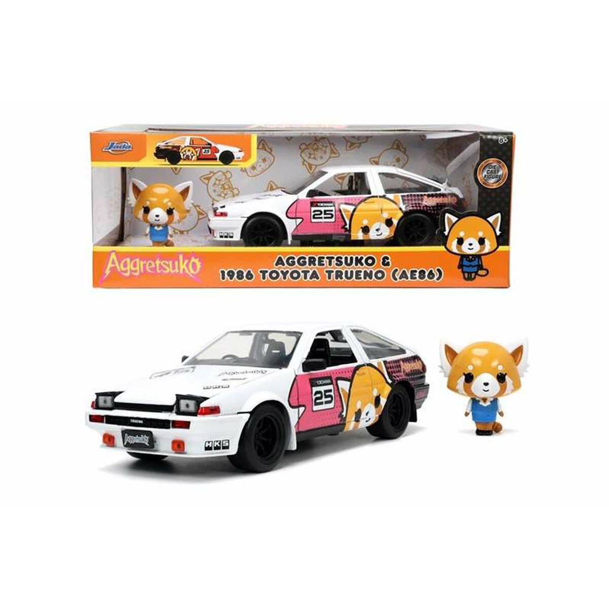 Voiture Aggretsuko 1986 Toyota Trueno