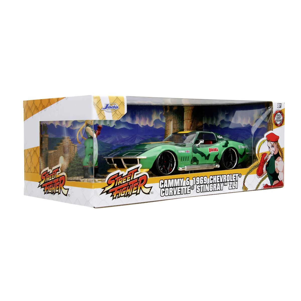 Voiture Street Fighter Cammy 1969 Chevrolet Corvette Stingray Zl1