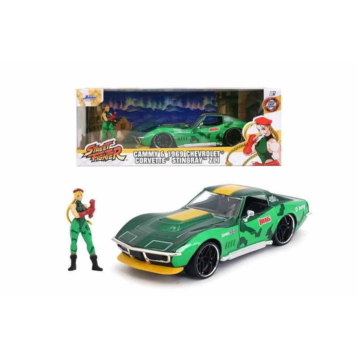 Voiture Street Fighter Cammy 1969 Chevrolet Corvette Stingray Zl1