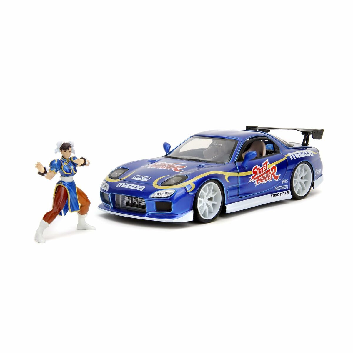 Voiture Street Fighter Chun-Li 1993 Mazda Rx-7