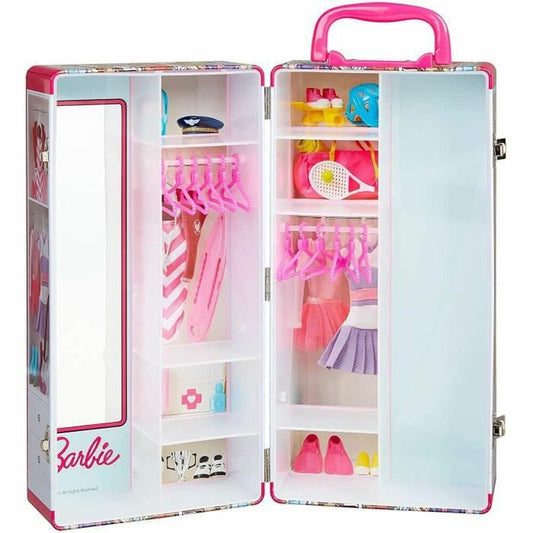 Wardrobe Barbie Cabinet Briefcase