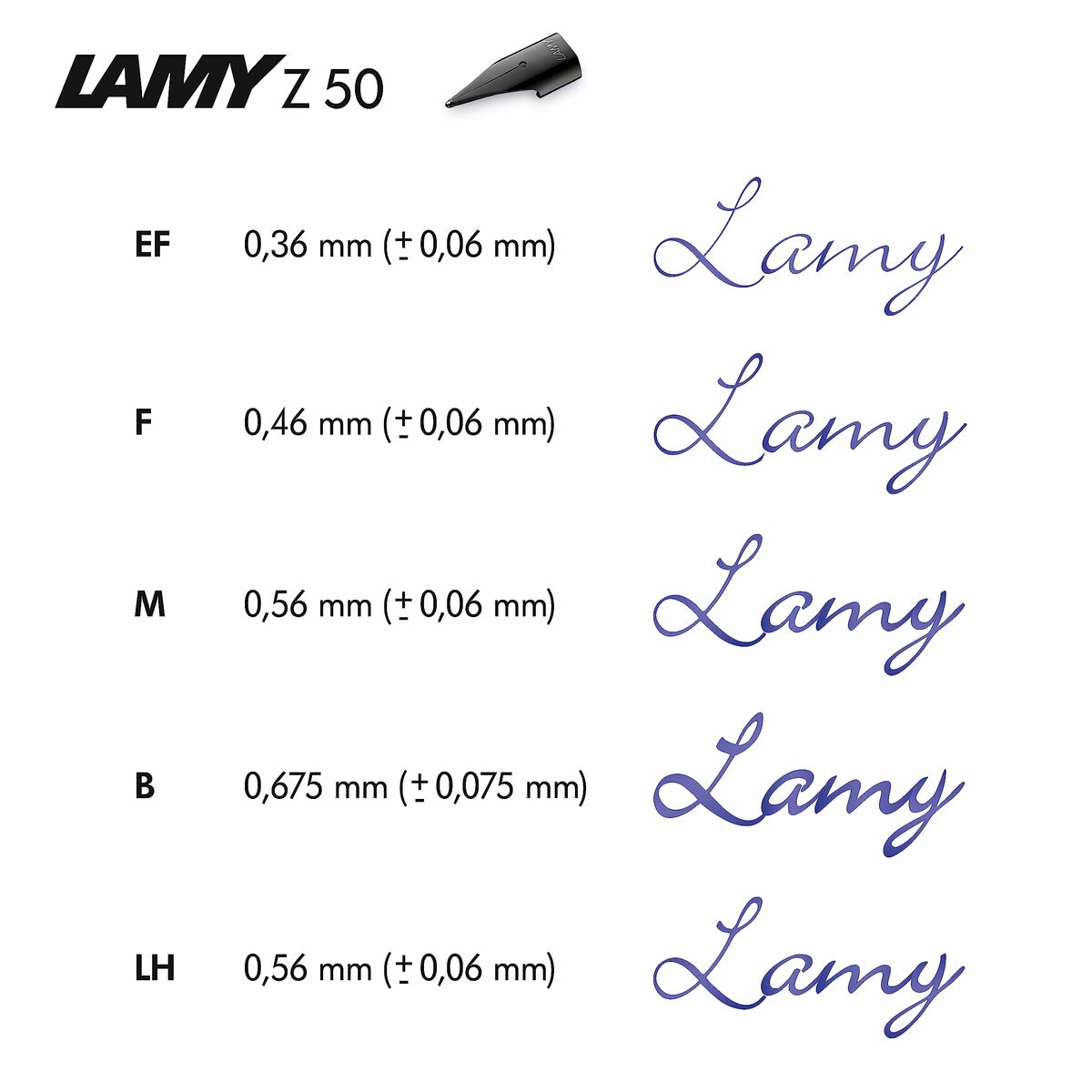 Kalligrafie-Feder Lamy Safari M Wasser