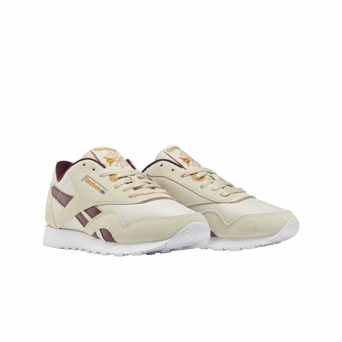 Chaussures de sport pour femme Reebok Classic Nylon Beige