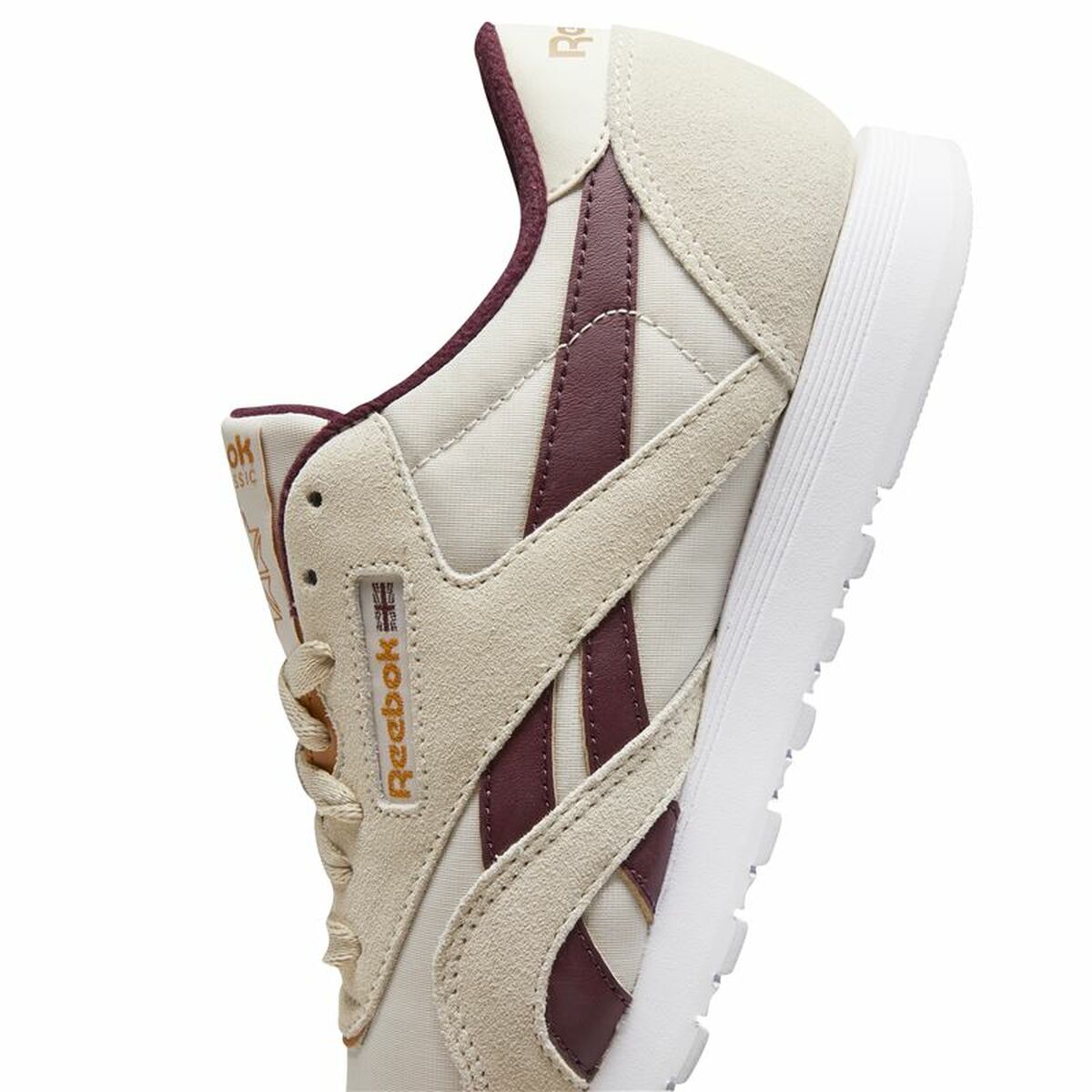 Chaussures de sport pour femme Reebok Classic Nylon Beige