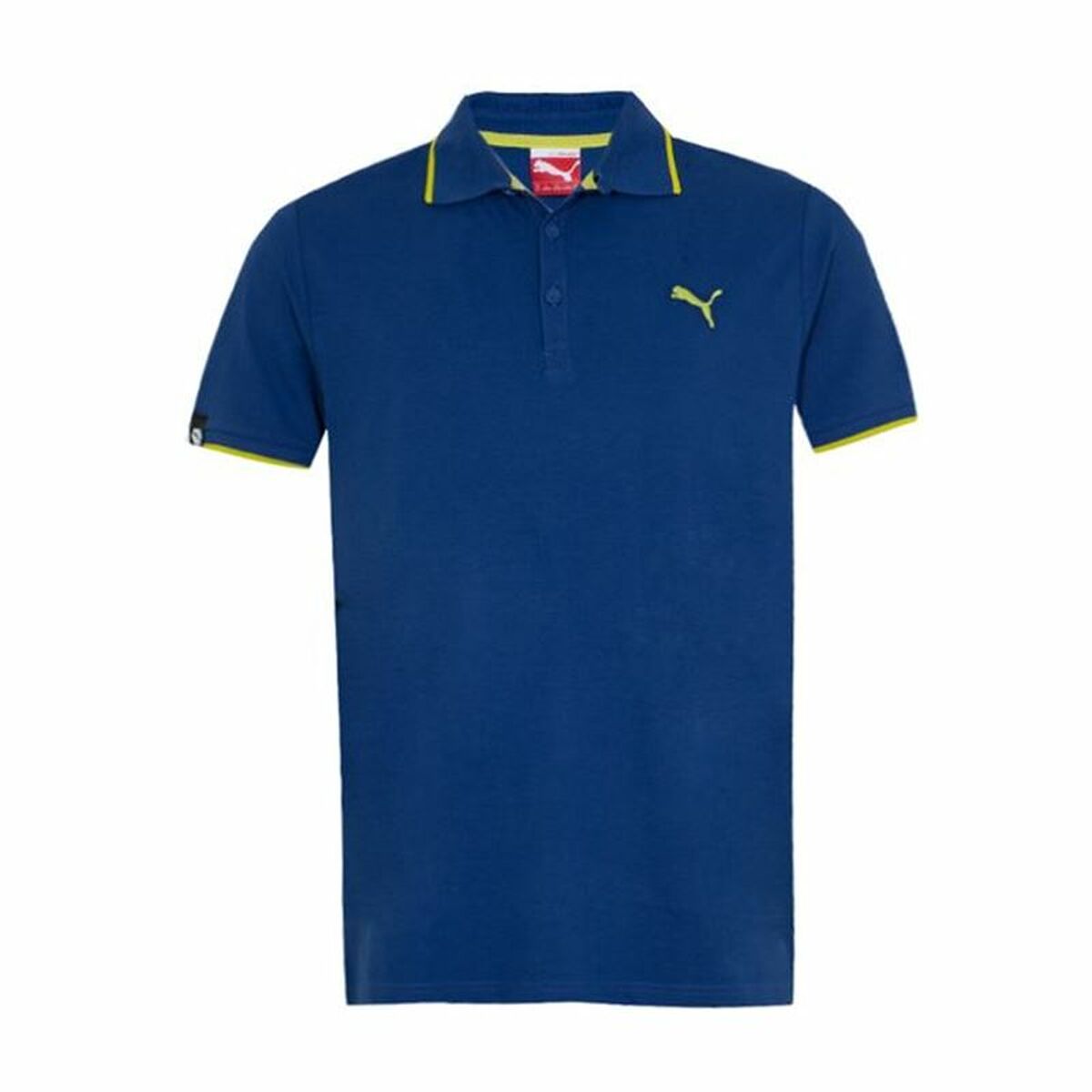 Herren Kurzarm-Poloshirt Puma Monaco Dunkelblau