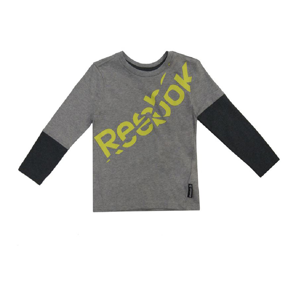 Long Sleeve T-Shirt Reebok B LS TEE Dark grey